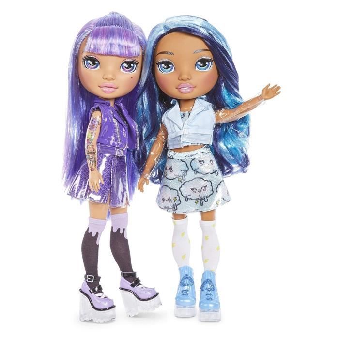 Poup e Poopsie Rainbow Girls Amethyst Rae ou Blue Skye Cdiscount