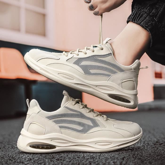 Baskets De Running Homme – Légères, Respirantes, Confortables, Pour Marche Et Gym – Look Tendance Et Prix Doux