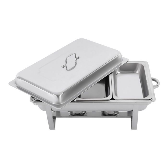 Kamberg - Chafing Dish/Buffet Chauffant/Réchaud - Acier Inoxydable Qualité PROFESSIONNELLE - 9