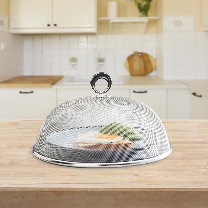 Cloche Alimentaire Ronde En Maille - Pour Cuisine (30cm