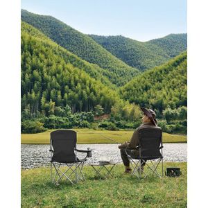 Chaise Pliante Vintage Northpole Ltd. – Verte, Aluminium, Avec Sac De Transport, Capacité 225 Lb