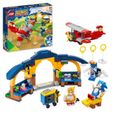 LEGO® Sonic the Hedgehog 76991 L’avion Tornado et l'Atelier de Tails, Jeu de Construction avec 4 Figurines de Personnages-0