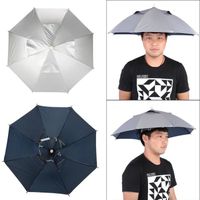 Chapeau de parapluie, chapeau de pêche de parapluie mains libres en plein air