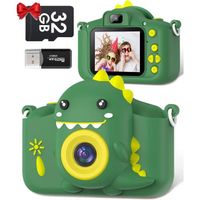 Appareil Photo Numérique, 2.0 Pouces Gofunly , HD 1080P Caméra Vidéo Selfie avec 32GB SD Carte pour Enfant Garçons & Filles de 3 à