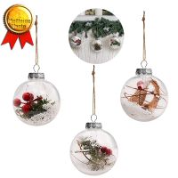 TD® Lot de 3 décorations de Noël 3 boules de Noël rondes lumineuses motif ornement Cadeau décoration sapin arbre