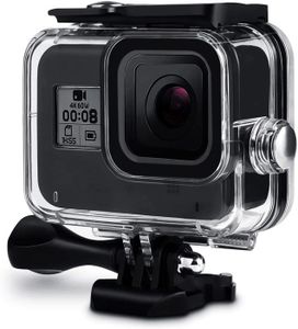 Boîtier étanche 60m Pour GoPro Hero 9 Black – Caisson De Plongée | Kit Avec Filtres De Plongée (rouge, Violet, Rose)