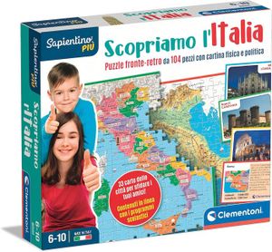 PUZZLE Sapientino Plus-Nous découvrons L'Italie Smart-Puz