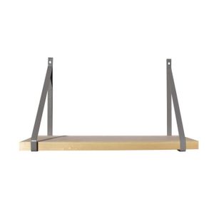 Etagere Murale Bois Gris Cdiscount