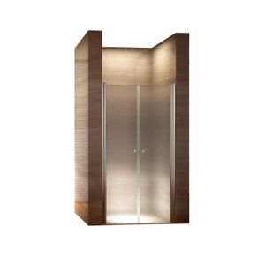 Largeur r/églable//Verre Transparent 104 /à 108 cm CADENTRO Porte de Douche Hauteur 195 cm