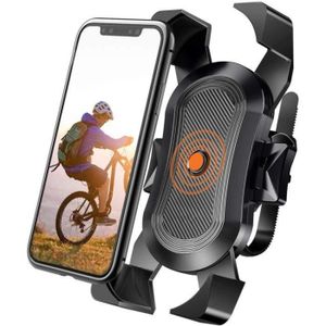 FIXATION - SUPPORT Support Téléphone sur Guidon de Vélo Moto Scooter 