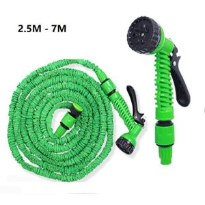 22.5m Tuyau D’arrosage Extensible Tuyau d'arrosage Flexible Tuyau Rétractable Raccords avec 7 Fonction Pistolet pour Irrigation et Nettoyage du Jardin 