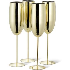 Flûte à Champagne Anniversaire 40 Ans - Design Pailleté Argenté - Coffret Cadeau 24 Cm - Pour Fête
