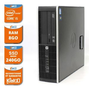 UNITÉ CENTRALE  ordinateur de bureau HP elite 8200 core I5 8go ram
