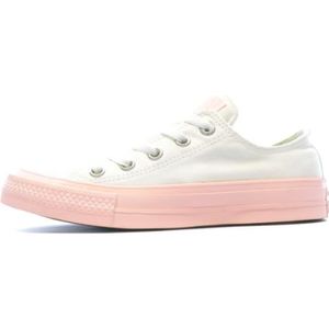 converse rose et blanche