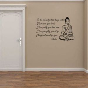 Stickers Citation Bouddha Achat Vente Pas Cher