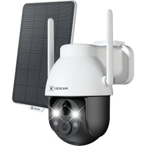 CAMÉRA DE SURVEILLANCE 2K Camera Surveillance Wifi Exterieure Sans Fil, C