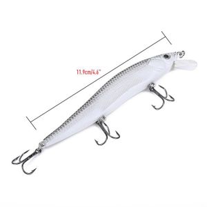 LEURRE DE PÊCHE VGEBY Leurre de vairon 1Pc Long Tail Fishing Appât