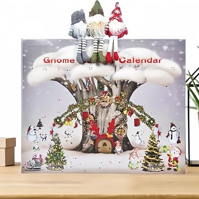 Acheter Calendrier De L'avent De Noël En Tissu, Calendrier De Compte à Rebours De Noël Avec Poches Pour Petits Cadeaux, Décoration Murale Suspendue Pour La Maison