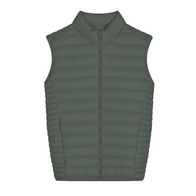 Doudoune sans manches TEDDY SMITH B terry Vert Homme Fermeture zip Col montant Green Cdiscount Pret a Porter