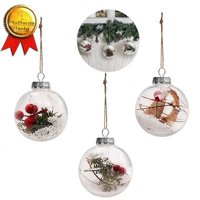 Lot De 3 Boules De Noël Rouges En Polyester - Diamètre 10 Cm - Décoration Sapin Traditionnelle - Collection Thun