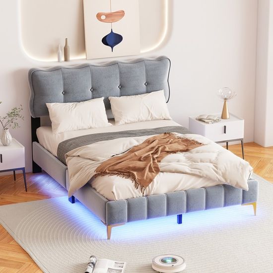 Lit Double Enfant Gigogne 160x80cm Blanc - Avec Matelas Et Barrière - Lit Superposé Escamotable