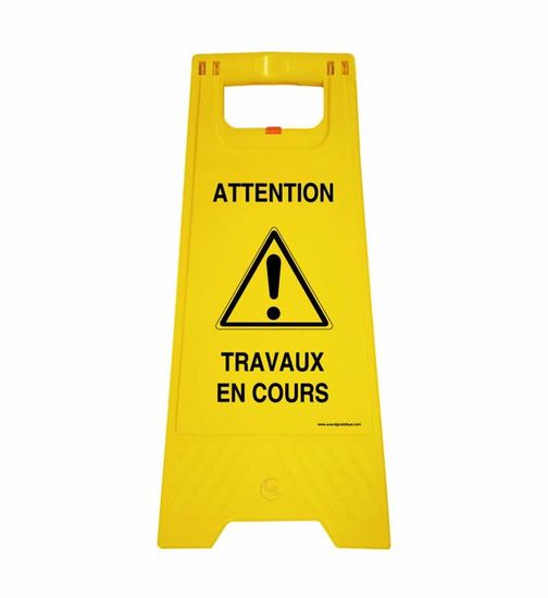 AUA SIGNALETIQUE Adesivo Per Pavimenti Rispettate La Fila - Autoadesivo Laminato Giallo 420x160 Mm - 5