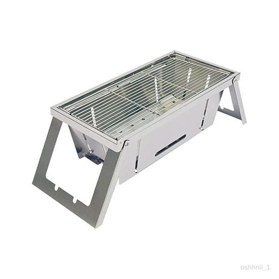 VENOAL Barbecue de barbecue en acier inoxydable, pliable, accessoires
