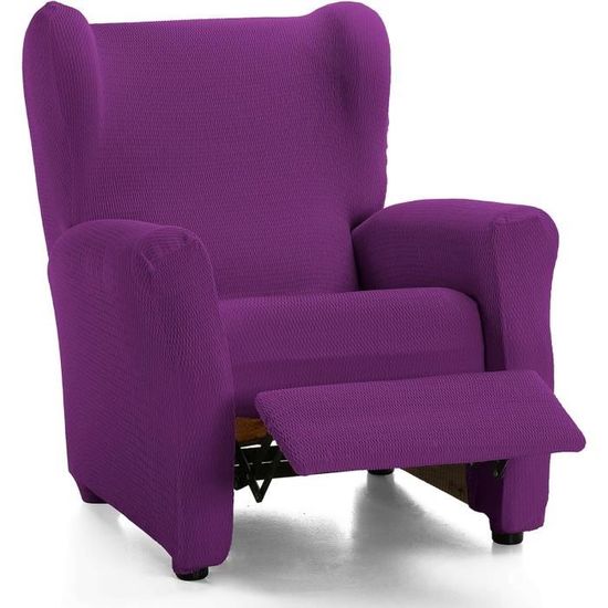 Martina Home Emilia Housse De Canapé Élastique, Coton Polyester, Saumon