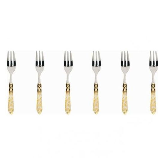 Couverts Aladdin Fourchettes A Dessert Feuille D Or 6 Pcs Achat Vente Menagere Soldes Sur Cdiscount Des Le 20 Janvier Cdiscount