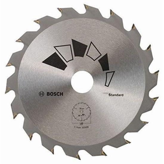 Lame De Scie Circulaire Wolfcraft 6730000 130mm 18 Dents - Pour Bois Et Agglomérés