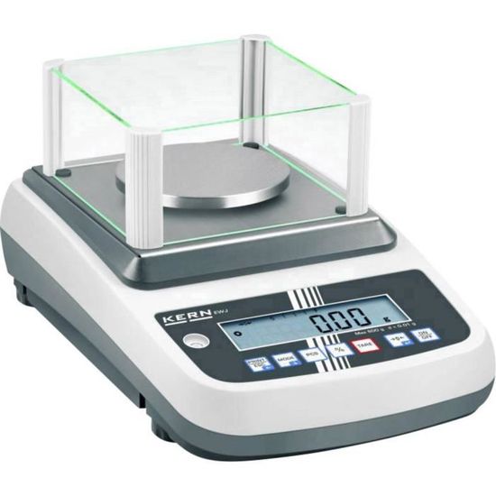 EWJ Series Precision Balances, EWJ 600-2M, Weighing Capacity 600 G, Accuracy: 0.01 G, Precision: ±0.03 G 1 Each | Kern - View #11