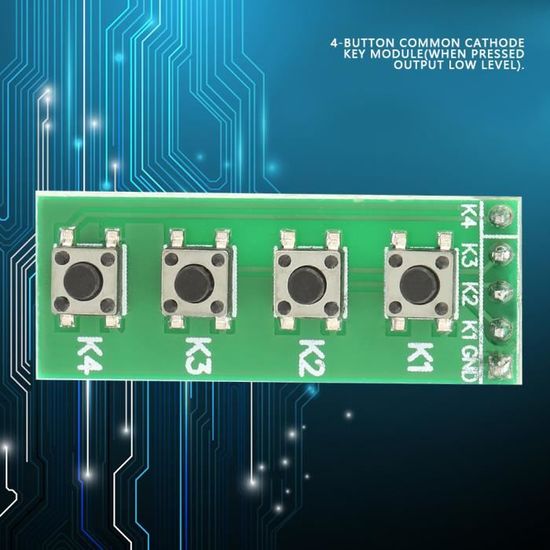 Hikvision - DS-KD-KK/S Module Nametag Interphonie, 6 Boutons D Appel Ip65 Inox 07807407214