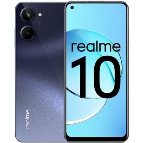 Smartphone Realme Realme 10 Noir 8 GB RAM Octa Core MediaTek Helio G99 6,4" 256 GB