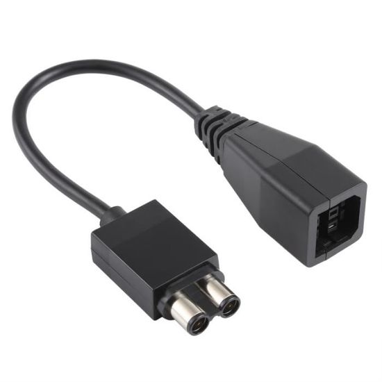 Câble d'alimentation de 1,5 m Eu Plug C7 Bipolaire 2 Câble pour Ps5 / Ps4 /  Ps3 / Xbox Series X / S - Noir