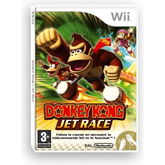 Donkey Kong Jet Race Wii - vue 2