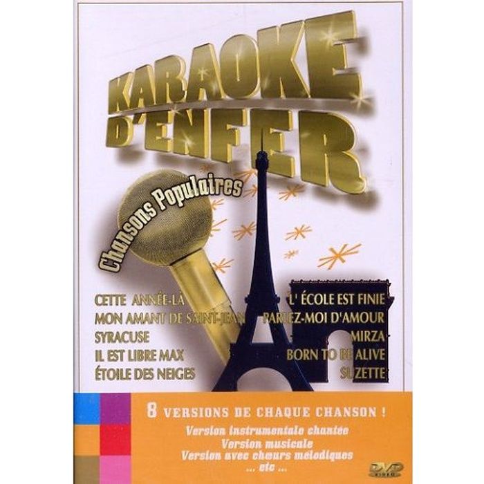 KARAOKE D'ENFER : Chansons populaires