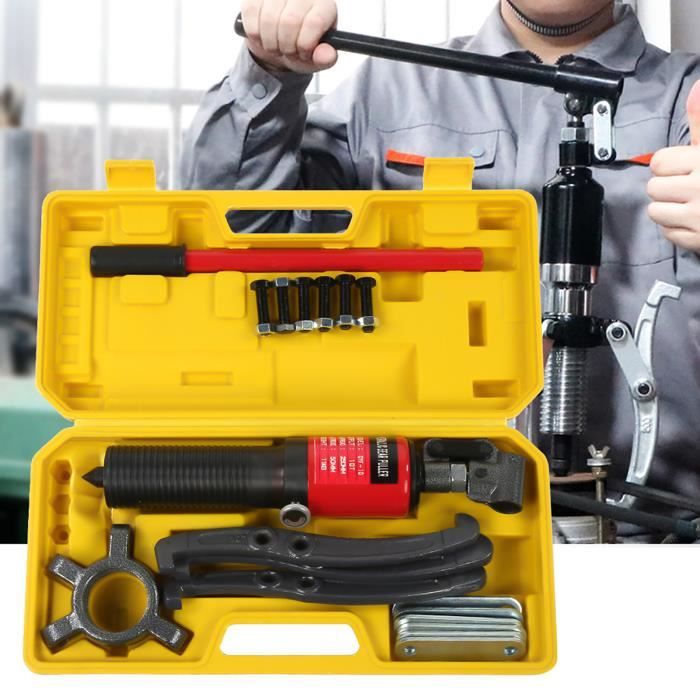 10 tonnes hydraulique Gear séparateurs de Arrache moyeu Extracteur Roulement Garage Outil Kit - YES HB015