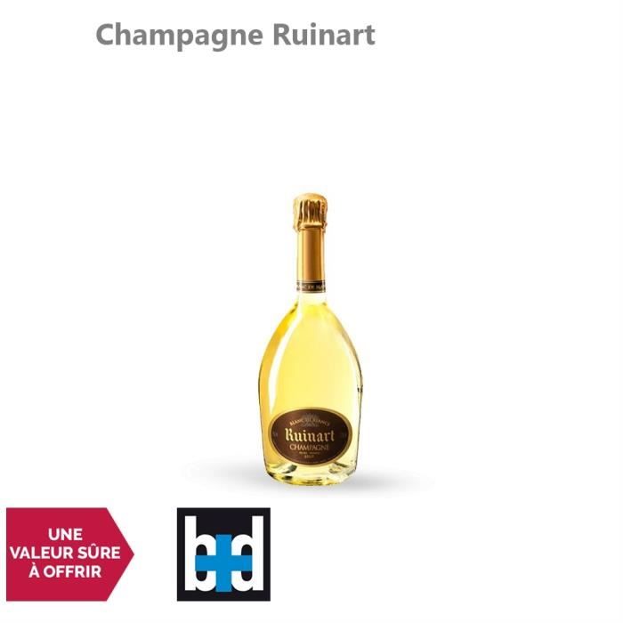 Champagne Blanc de Blancs Blanc - 75cl - Champagne Ruinart - 15-20 La Revue du Vin de France - Cépage Chardonnay