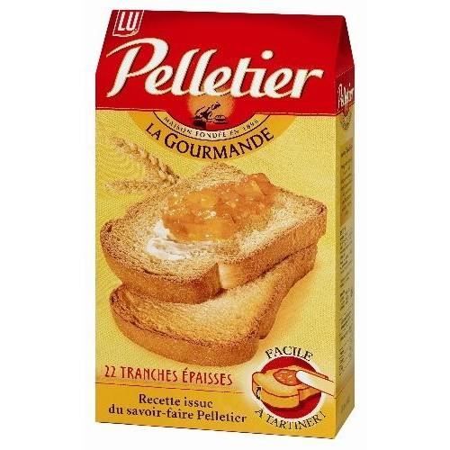 LU PELLETIER - Pelletier Biscotte Tradition Gourmande 285G - Lot De 4
