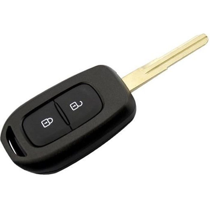 CLE PLIP RENAULT Kadjar Koleos Duster Twingo 3 Trafic Clio 4 Master DACIA Sandero Dokker 2 boutons COQUE @Pro-Plip