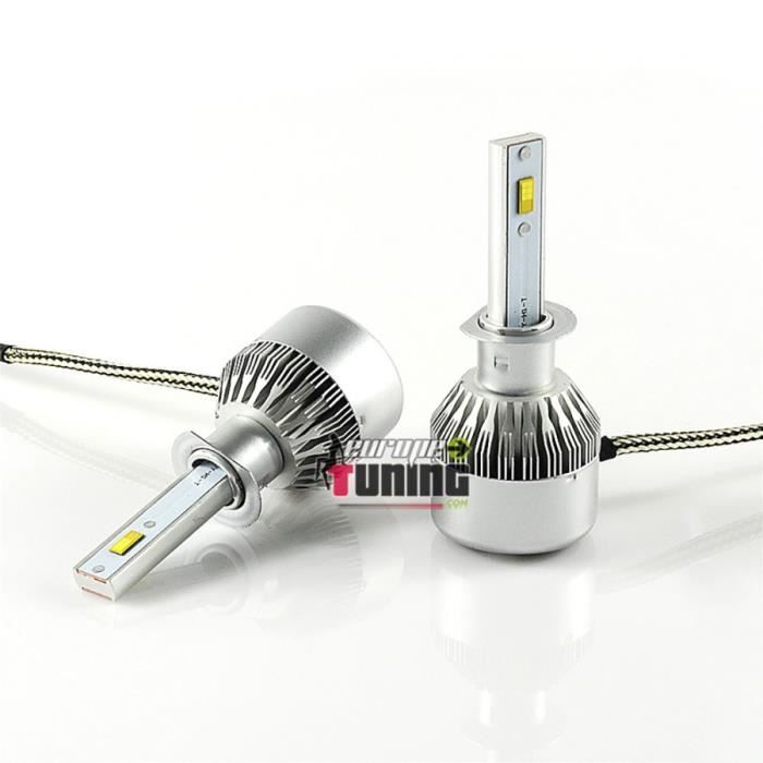 2 AMPOULES LEDS H1 36W 6000K 3800LM HOMOLOGUEES (04202)