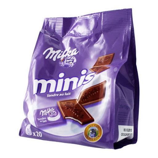 Milka Minis Tendre au Lait (lot de 2)
