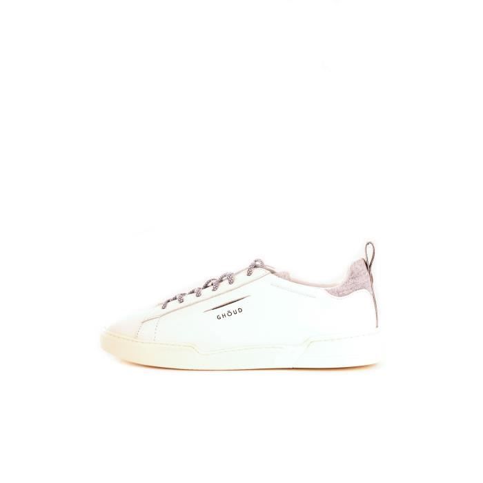 GHOUD E10IL2LMLW07 chaussures de tennis faible Homme BLANC