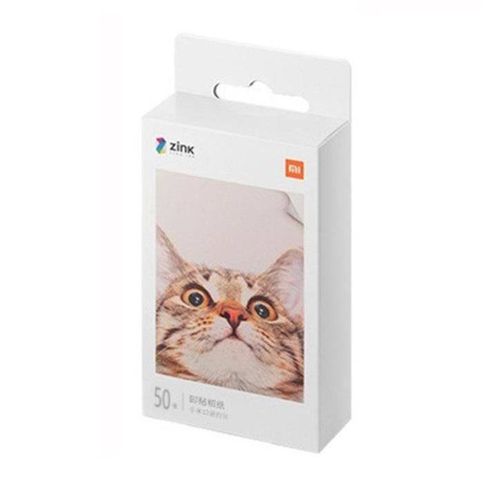 Papier d'impression de remplacement d'imprimante photo de poche portable pour la machine d'impression