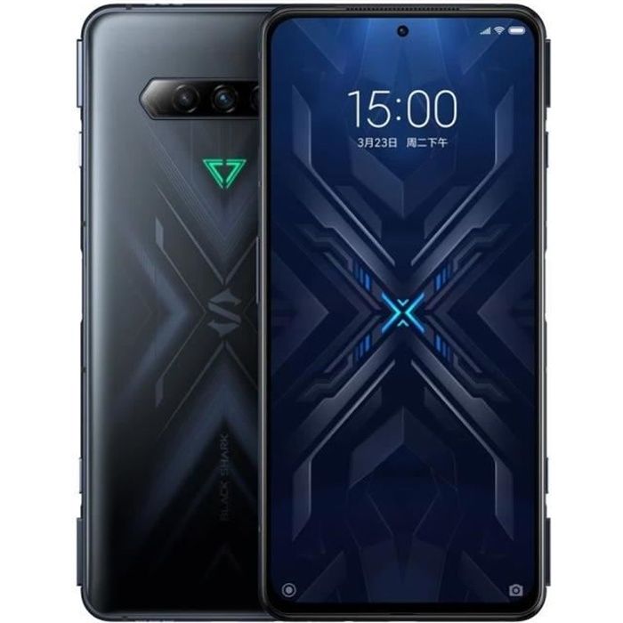 Black Shark 4 Pro 5G Téléphone 8Go 128Go Noir Qualcomm Snapdragon 888 LPDDR5 RAM + UFS3.1 4500mAh