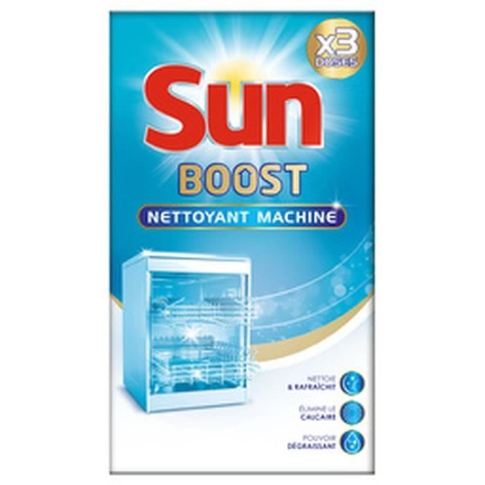 LOT DE 2 - SUN Boost Expert - Nettoyant lave-vaisselle 3 sachets