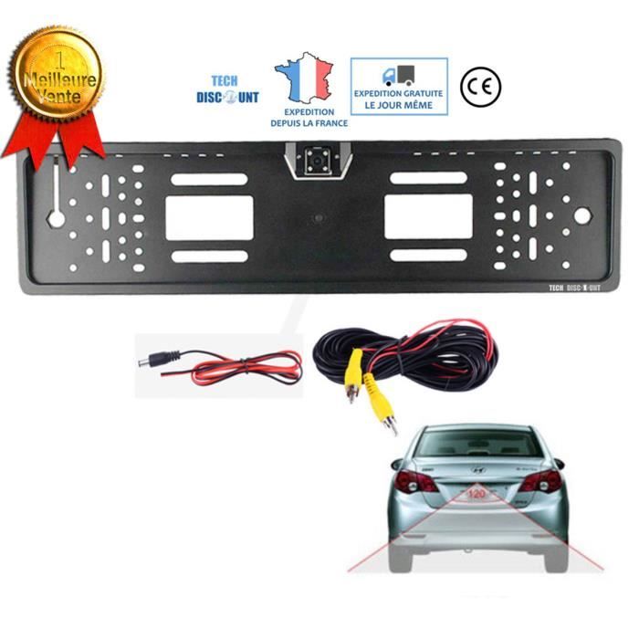 TD® camera de recul voiture camping car pour camion universel filaire avec fil embarquee accident gps mercedes plaque immatriculatio