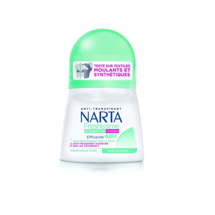 NARTA Déodorant Freshissime Fraicheur Pure Bille - 50 ml