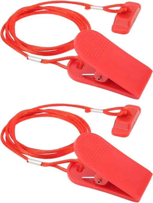 Clé de sécurité pour Tapis Roulant 2 Pièces, Cordon D'arrêt d'urgence pour Tapis Roulant, clé de sécurité Magnétique pour Tapis Roulant, clé de sécurité Universelle Clé de sécurité pour Tapis Roulant 2 Pièces, Cordon D'arrêt d'urgence pour Tapis Roulant, clé de sécurité Magnétique pour Tapis Roulant, clé de sécurité Universelle
