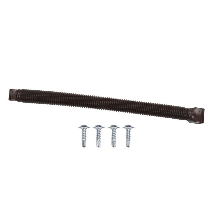 Rallonge Tuyau Gouttière Extensible 50-150 Cm – En Polyéthylène, Avec Raccord Et Vis – Pour évacuer L'eau De Pluie